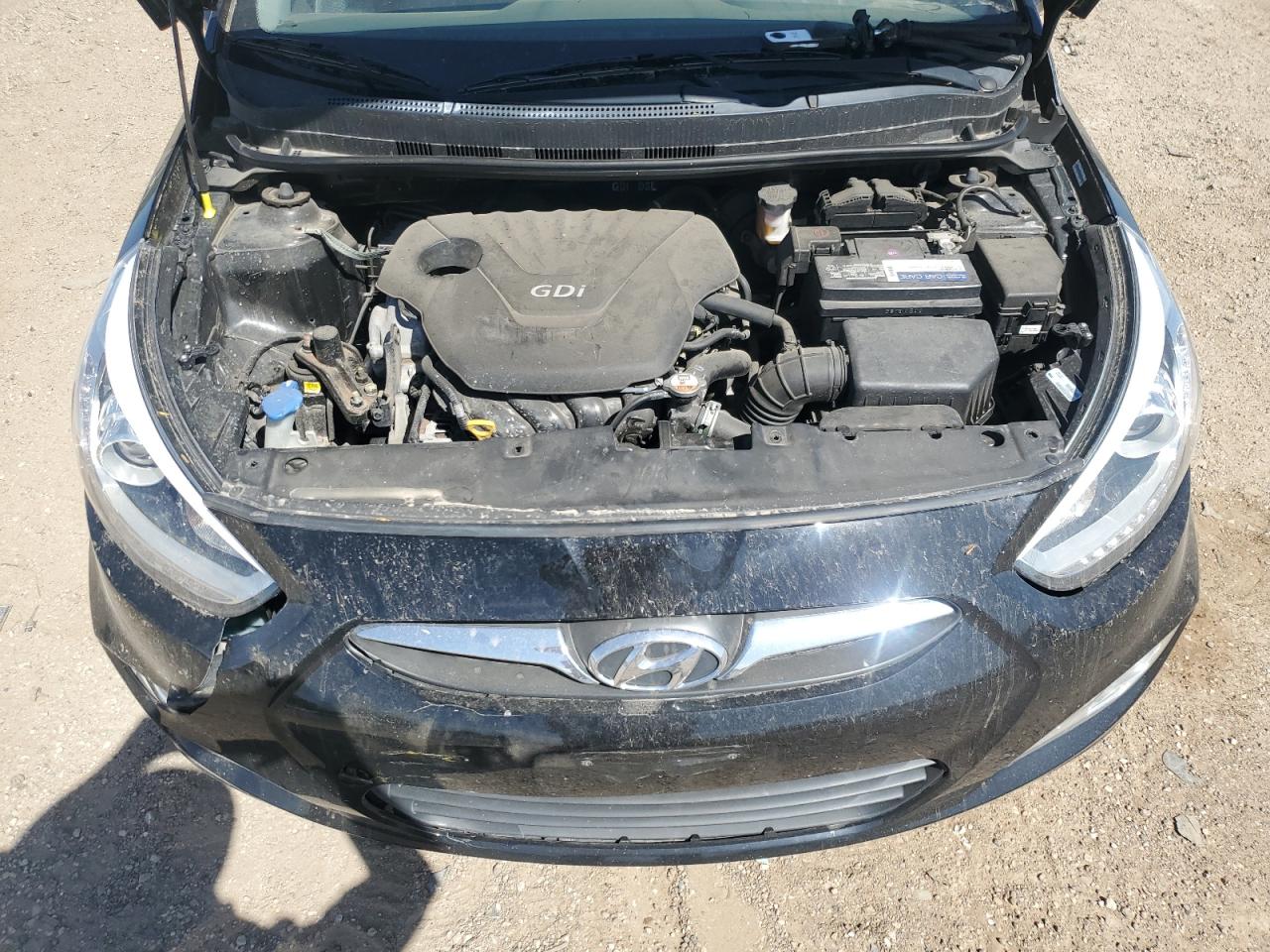 2014 Hyundai Accent Gls VIN: KMHCU4AEXEU753646 Lot: 57156905