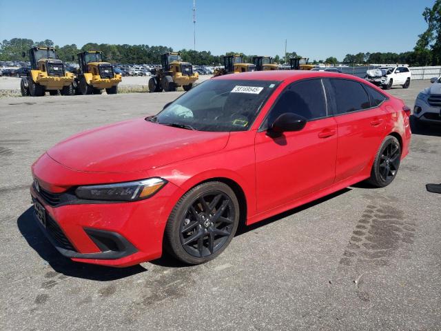  HONDA CIVIC 2022 Красный