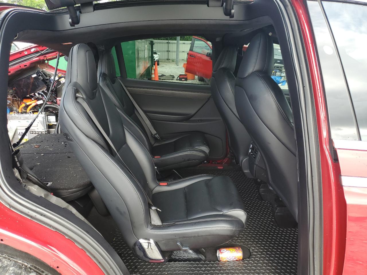 2021 Tesla Model X VIN: 5YJXCBE48MF310255 Lot: 58921115