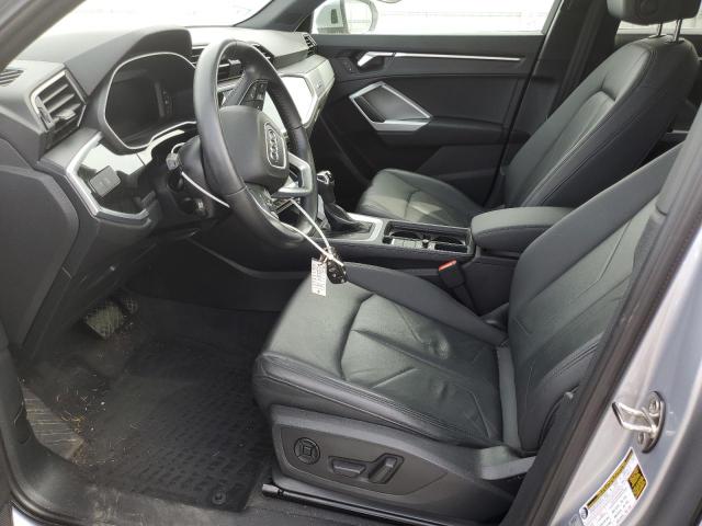 AUDI Q3 2020 Серебристый