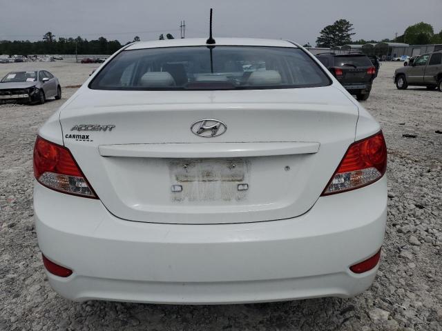  HYUNDAI ACCENT 2013 Білий