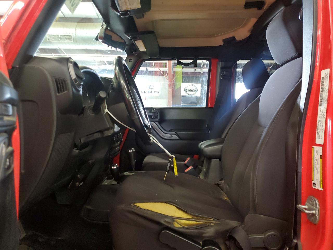 2013 Jeep Wrangler Unlimited Sport VIN: 1C4HJWDG5DL597192 Lot: 57300535