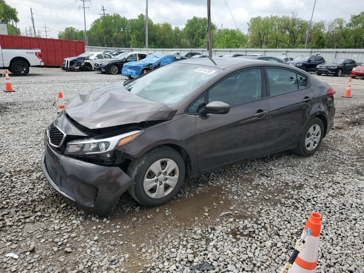2017 Kia Forte Lx للبيع في Columbus، OH - Front End