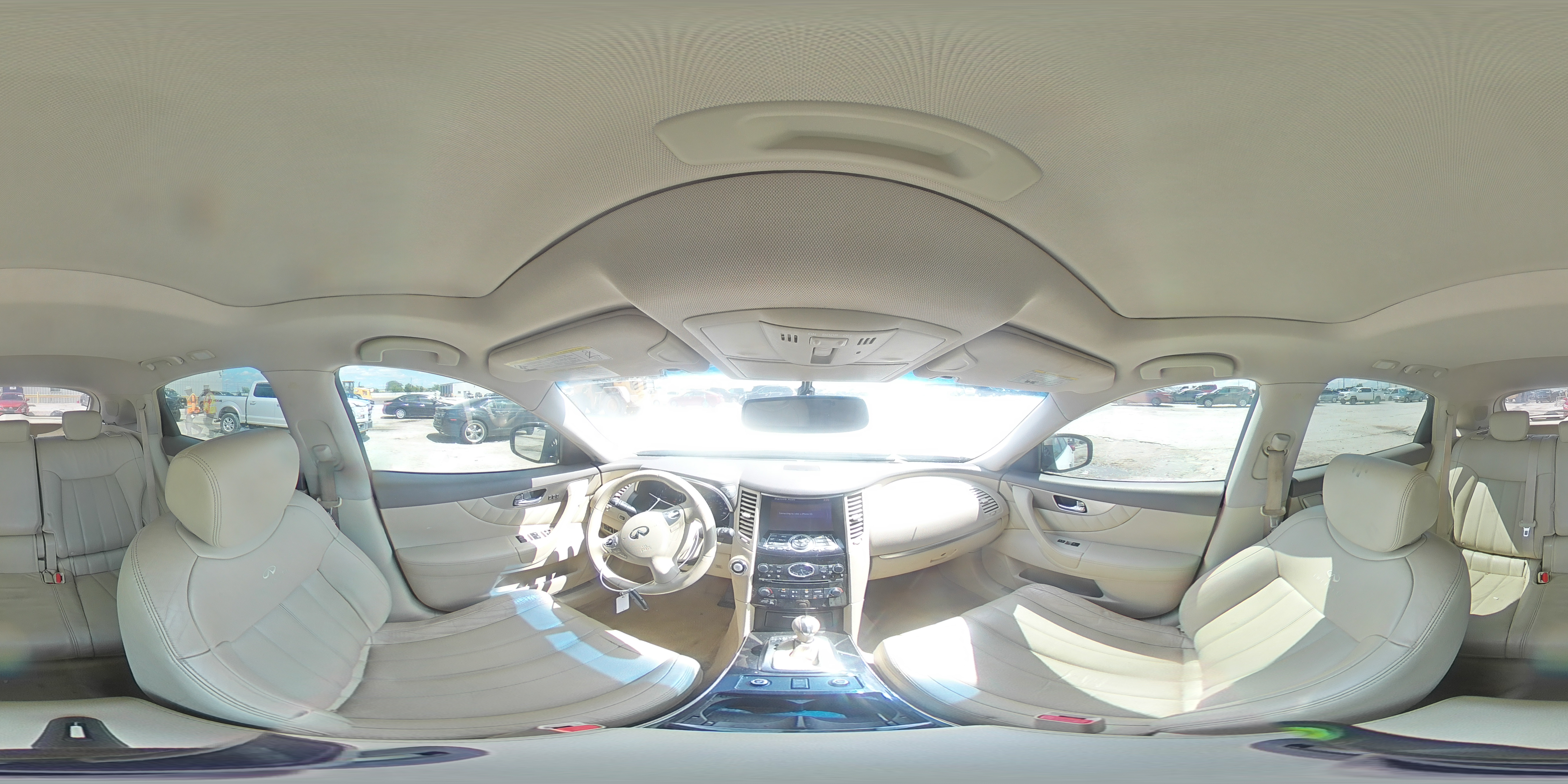 2014 Infiniti Qx70 VIN: JN8CS1MU7EM450565 Lot: 55931325