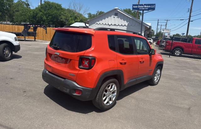 Parquets JEEP RENEGADE 2015 Pomarańczowy