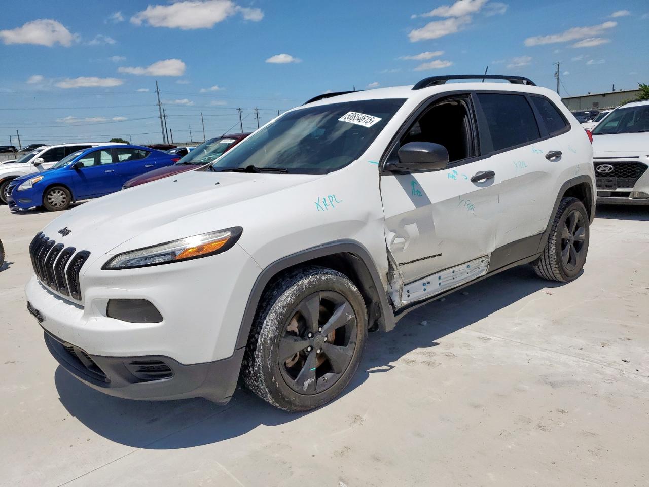 2016 Jeep Cherokee Sport за продажба в Haslet, TX - Side