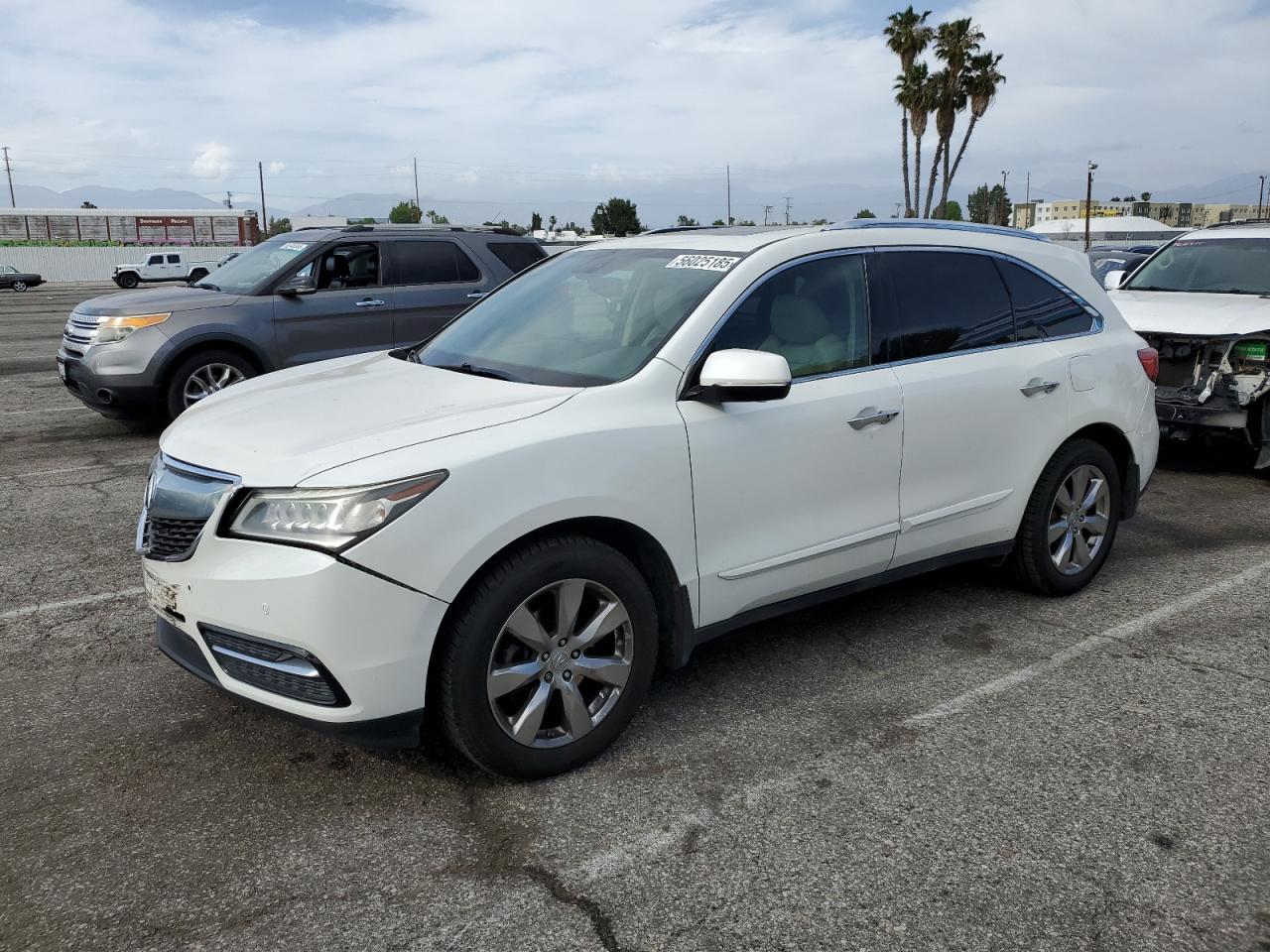 2014 Acura Mdx Advance for Sale in Van Nuys, CA - Front End