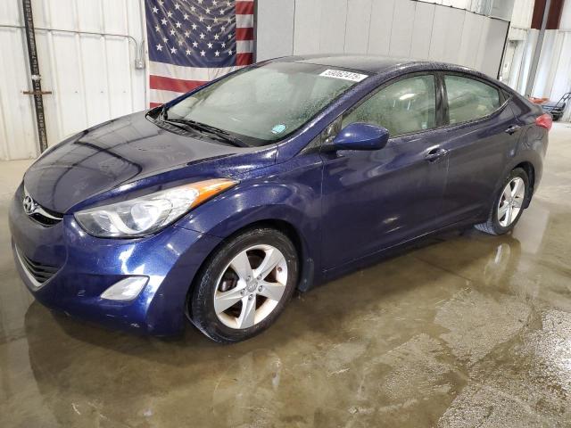  HYUNDAI ELANTRA 2013 Granatowy