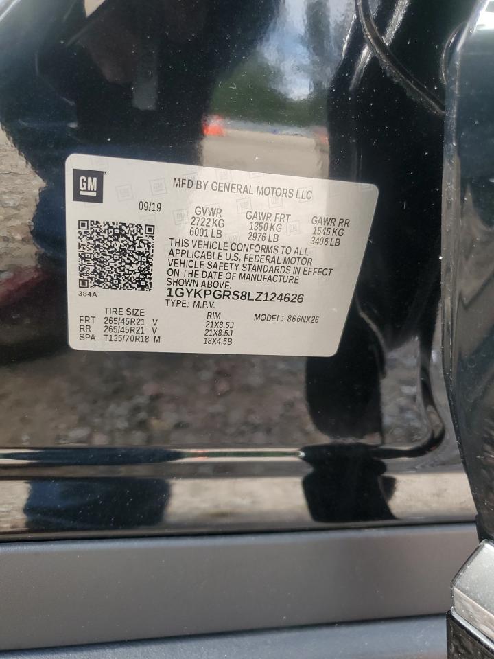 2020 Cadillac Xt6 Sport VIN: 1GYKPGRS8LZ124626 Lot: 56919155