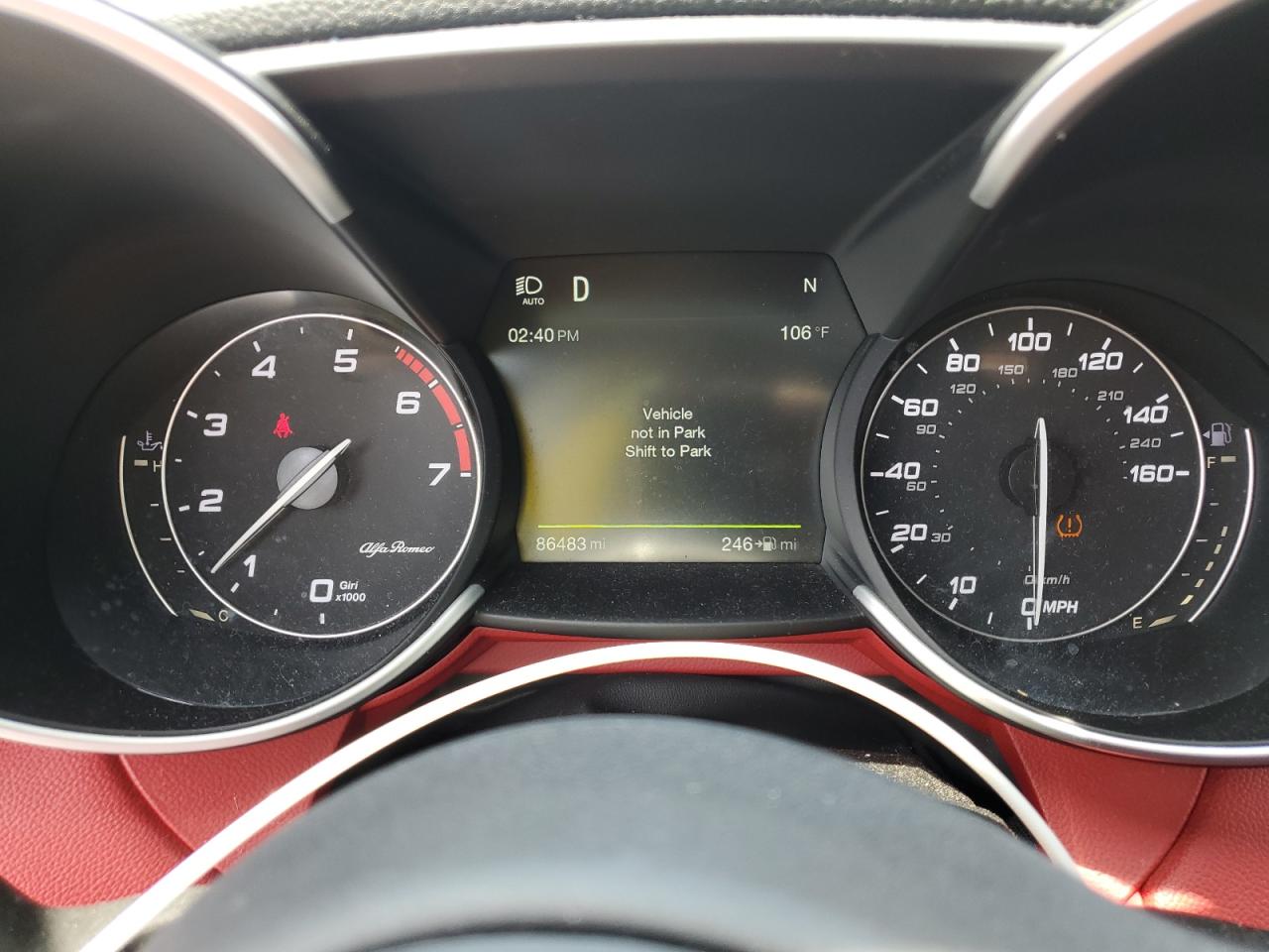 2018 Alfa Romeo Giulia VIN: ZARFAEBN9J7581381 Lot: 55463815