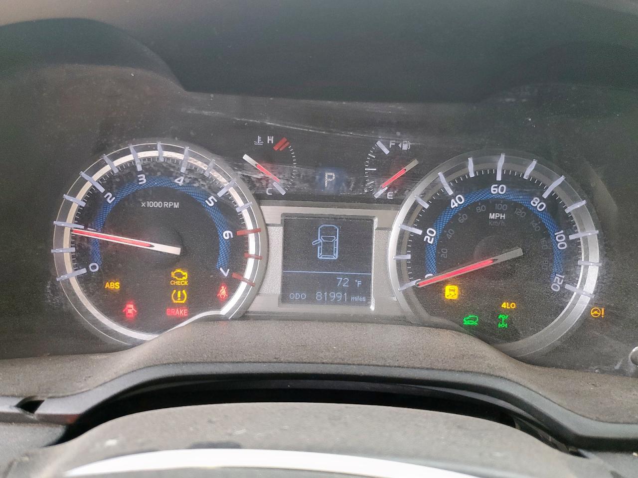 2019 Toyota 4Runner Sr5/Sr5 Premium VIN: JTEBU5JR1K5712039 Lot: 58815165