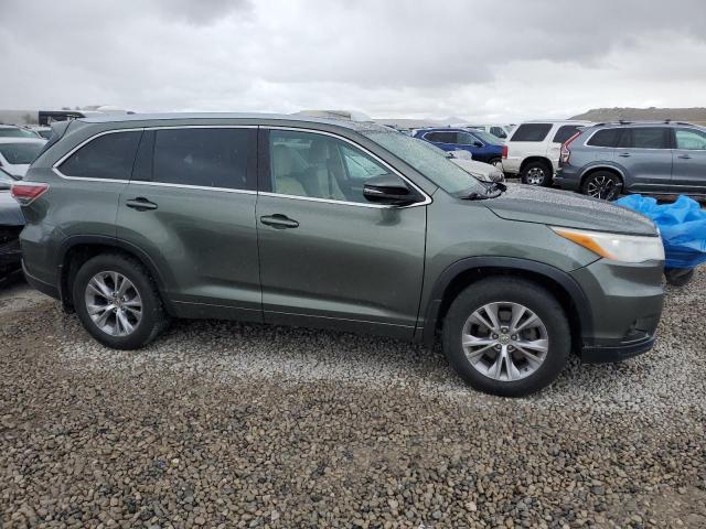  TOYOTA HIGHLANDER 2014 Zielony