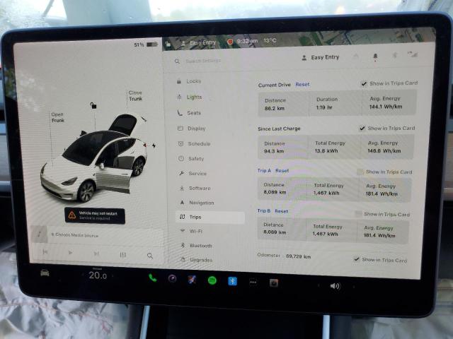 2021 TESLA MODEL Y   