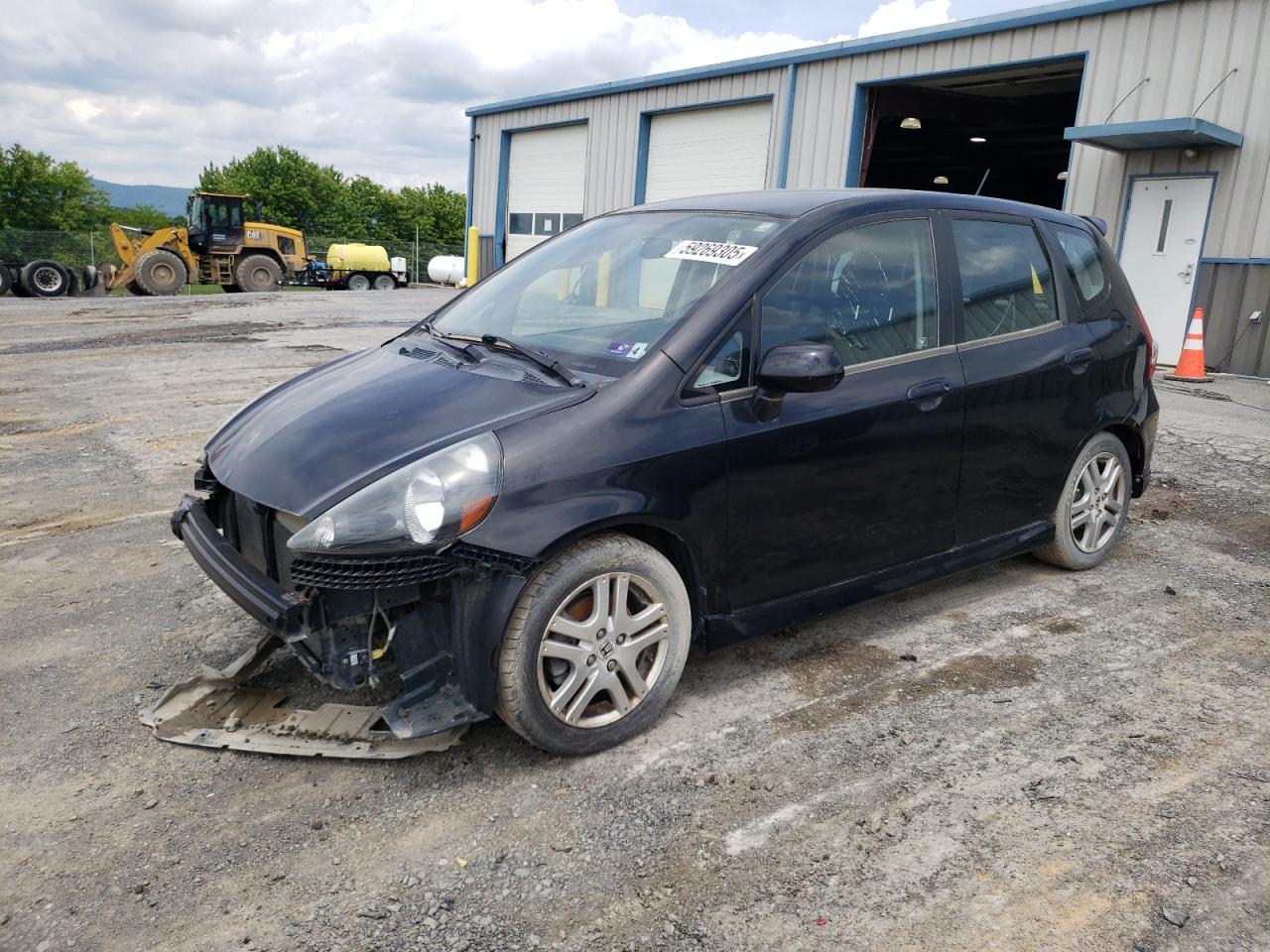 2008 Honda Fit Sport იყიდება Chambersburg-ში, PA - Front End