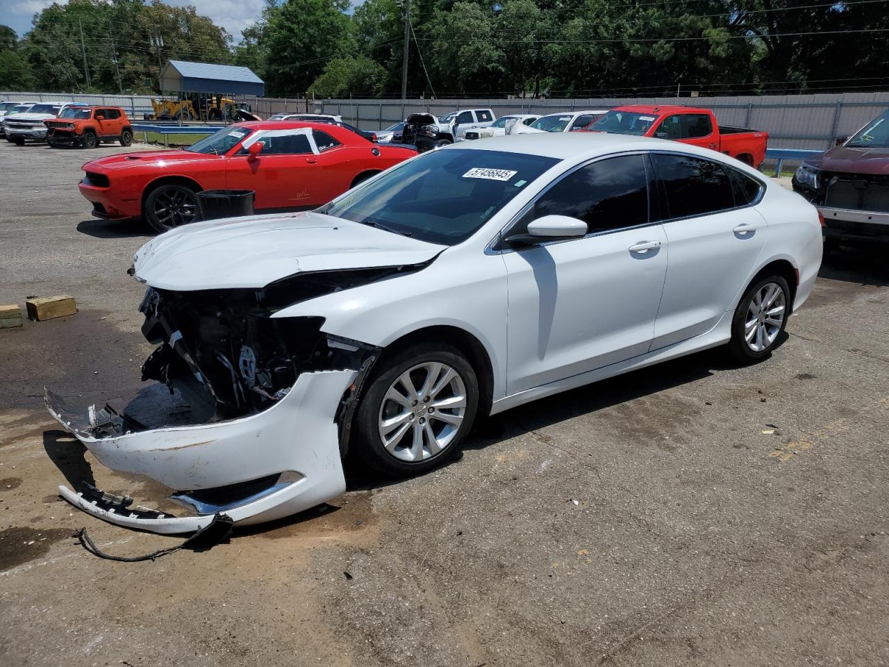 2015 Chrysler 200 Limited na sprzedaż w Eight Mile, AL - Front End
