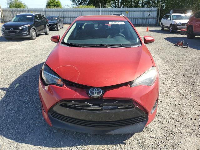  TOYOTA COROLLA 2018 Czerwony