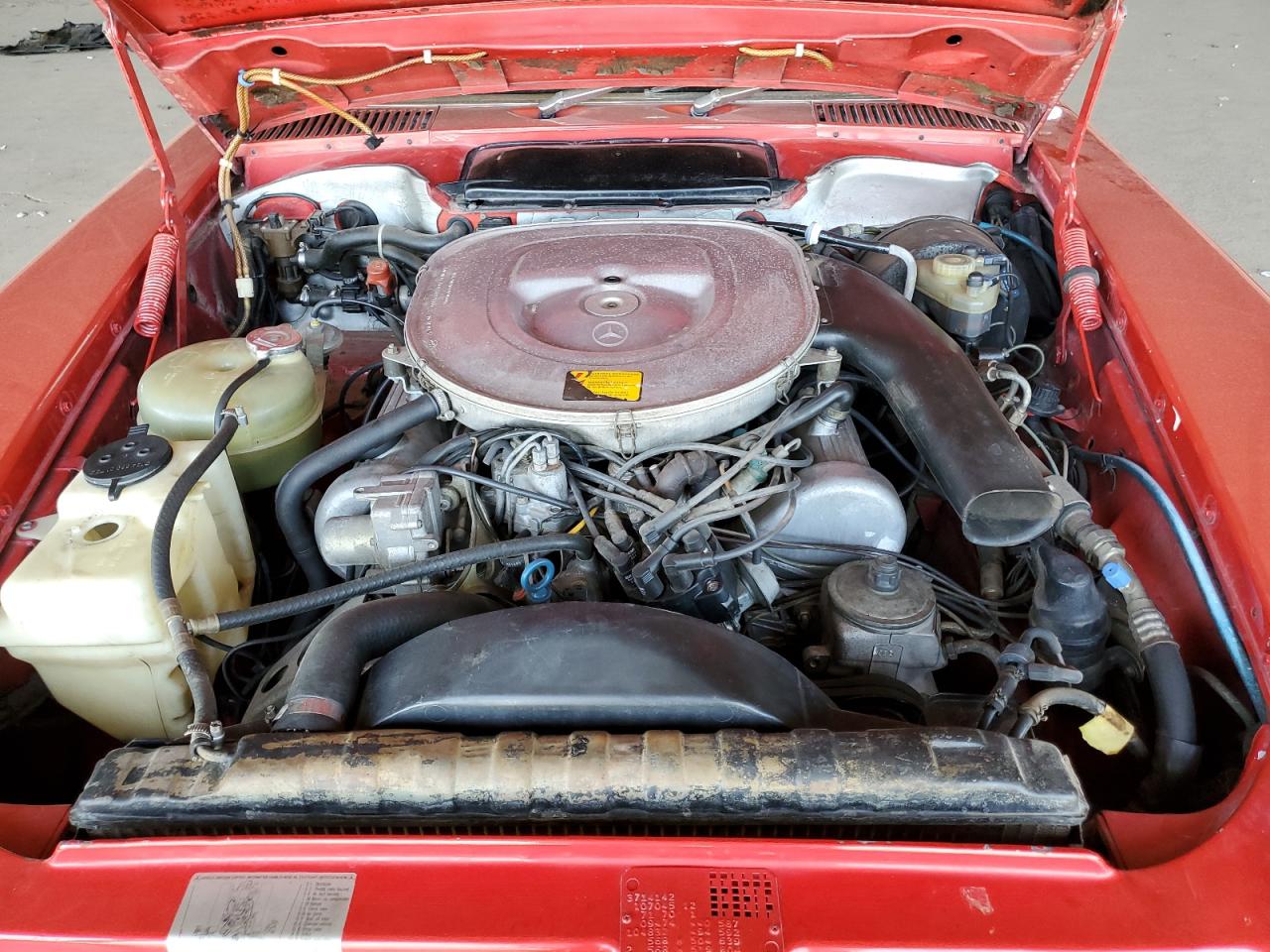 1984 Mercedes-Benz 380 Sl VIN: WDBBA45A9EA00420 Lot: 56570635