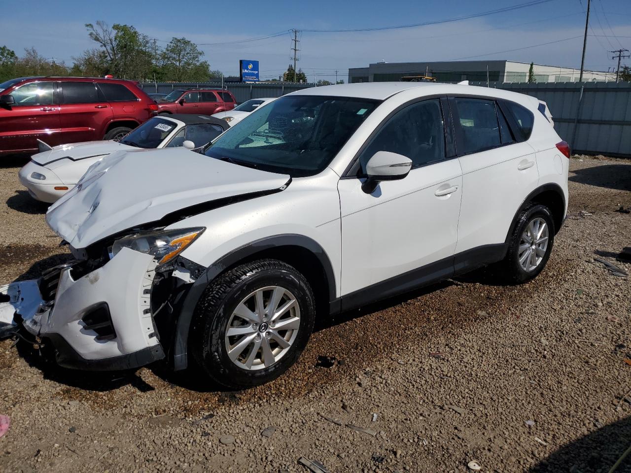 2016 Mazda Cx-5 Sport zu verkaufen in Chicago Heights, IL - Front End