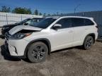 2017 TOYOTA HIGHLANDER LIMITED for sale at Copart AB - EDMONTON