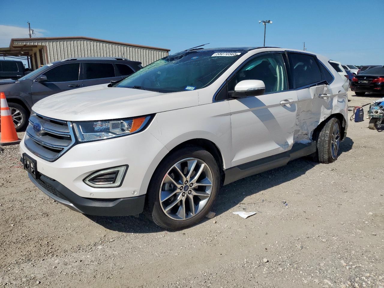 2017 Ford Edge Titanium for Sale in Temple, TX - Side