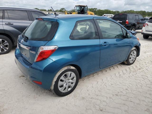 Хэтчбеки TOYOTA YARIS 2012 Синий