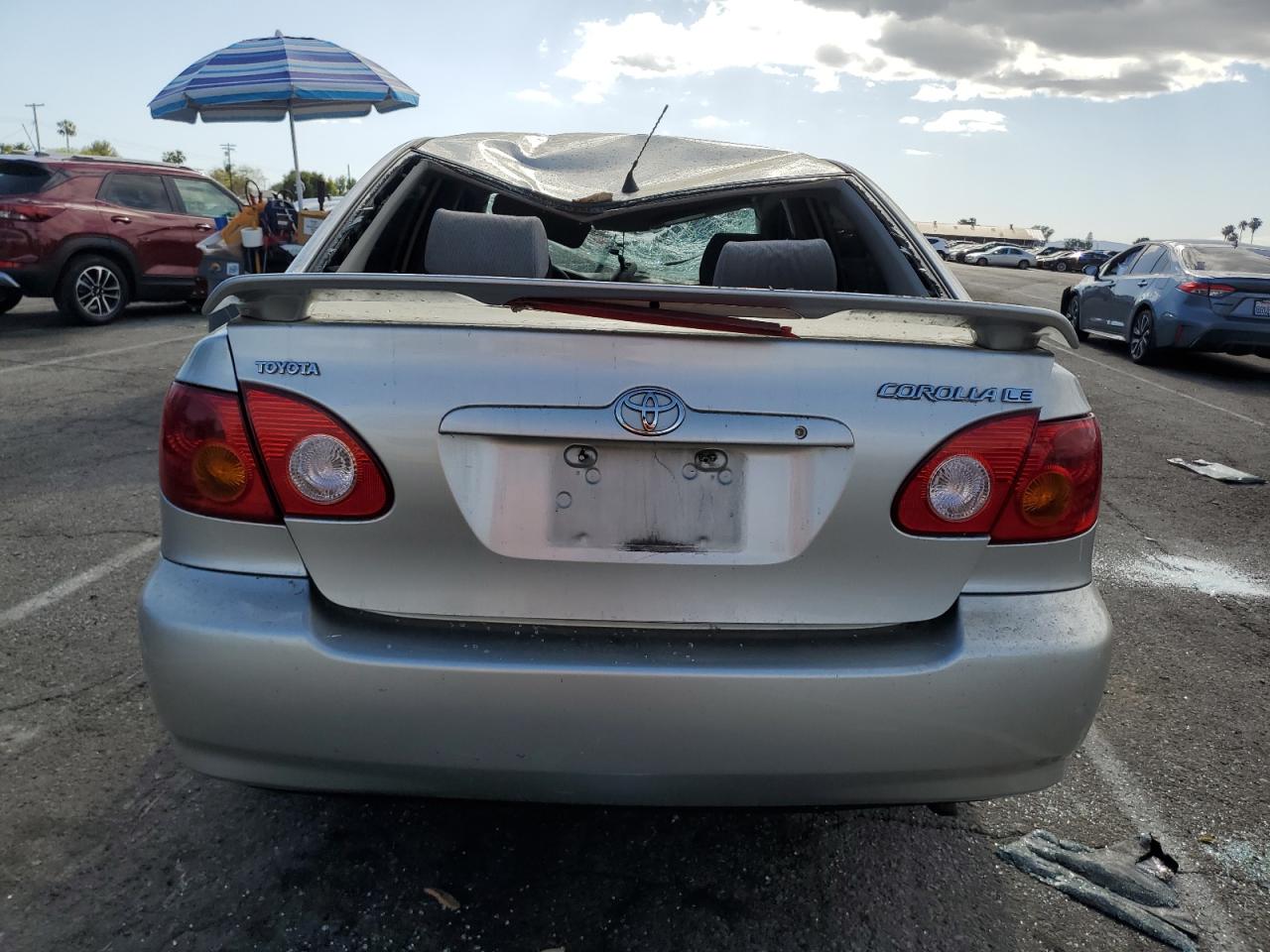 2003 Toyota Corolla Ce VIN: JTDBR32E830009204 Lot: 56993855