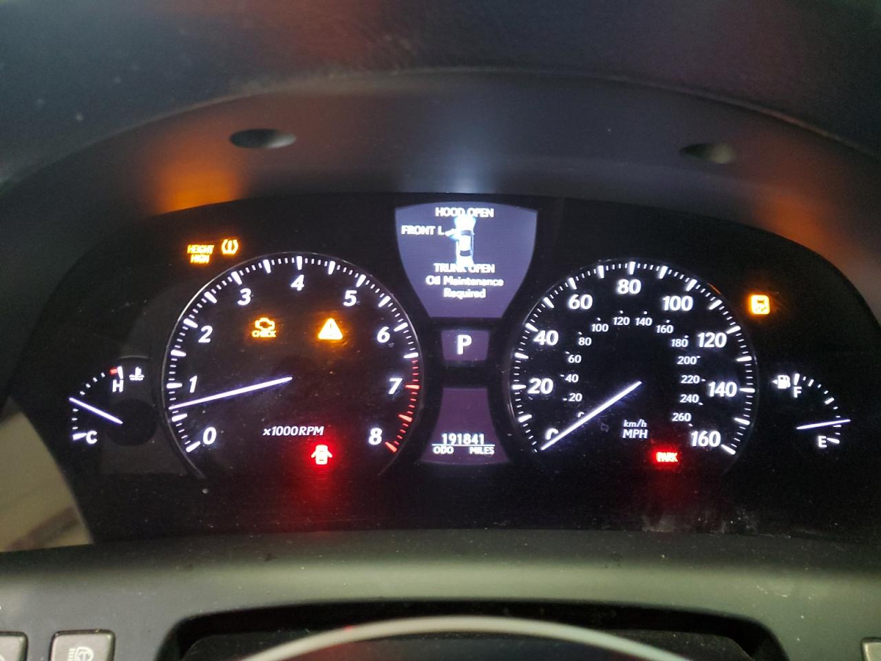 2011 Lexus Ls 460 VIN: JTHBL5EF8B5103973 Lot: 56885645