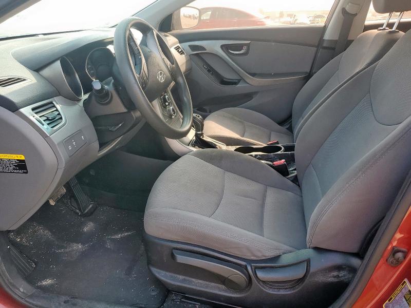  HYUNDAI ELANTRA 2016 Бордовый