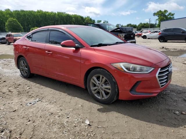 Sedans HYUNDAI ELANTRA 2017 Red