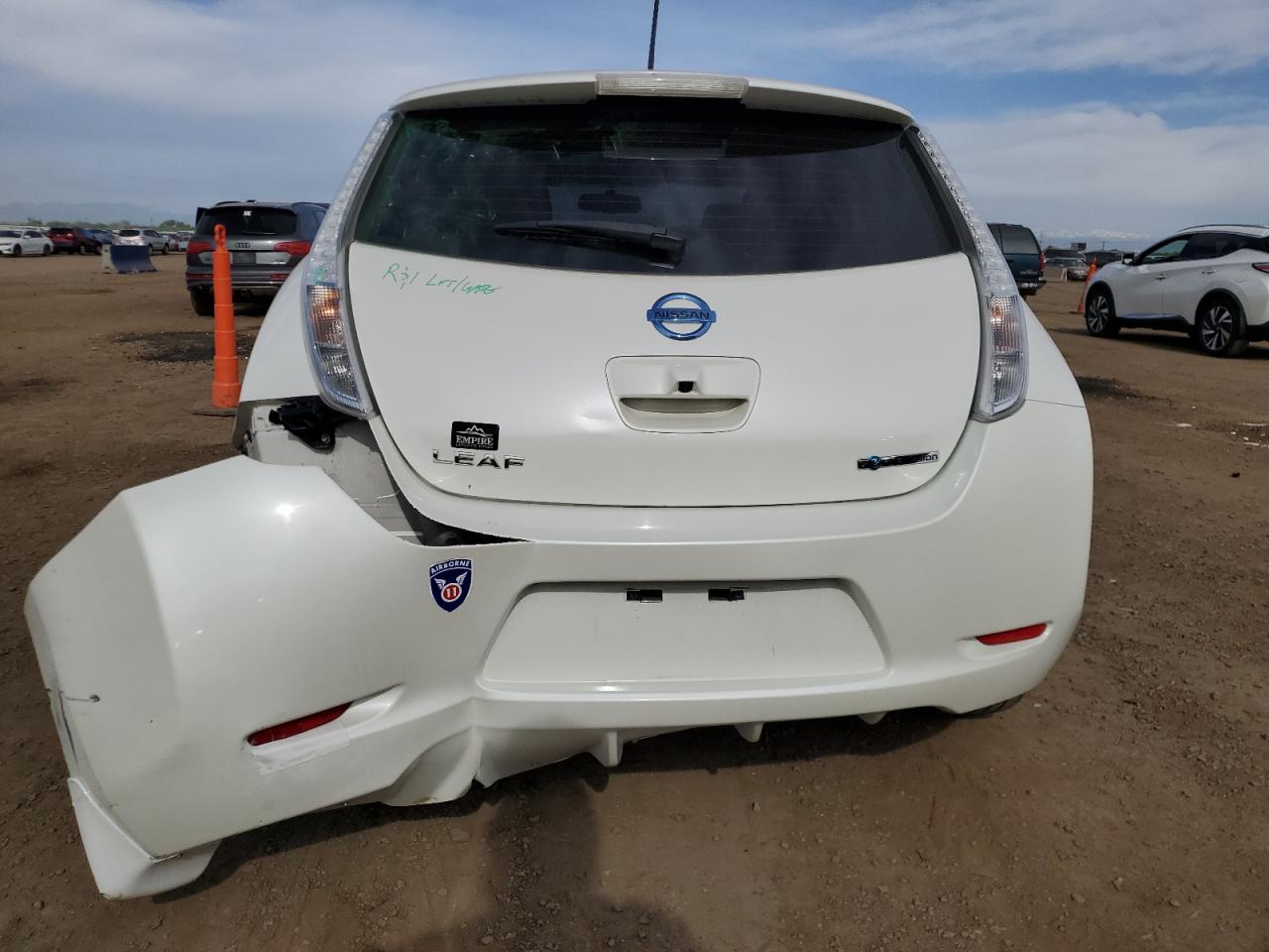 2015 Nissan Leaf S VIN: 1N4AZ0CP4FC302536 Lot: 56734025