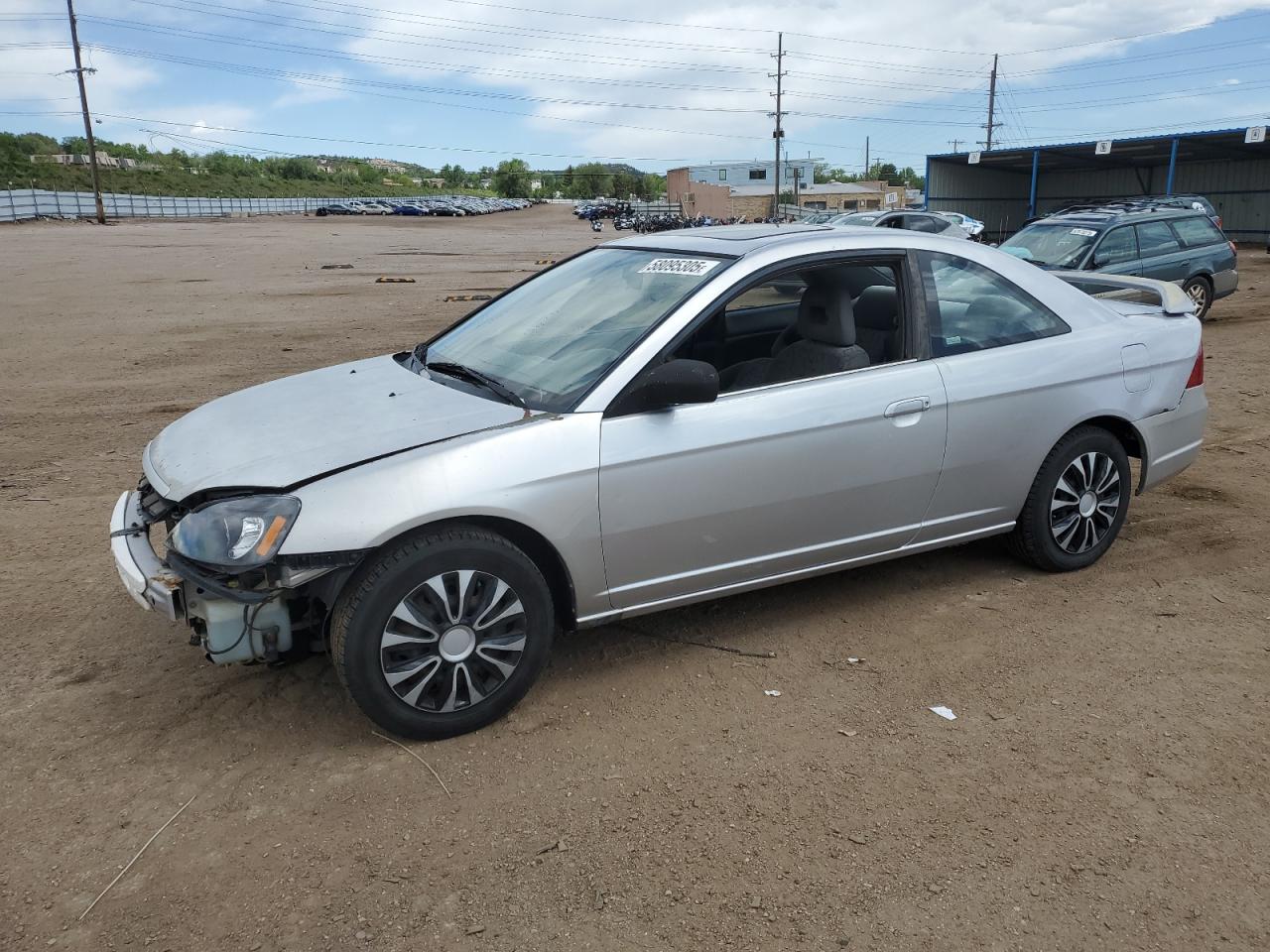 2002 Honda Civic Ex იყიდება Colorado Springs-ში, CO - Front End