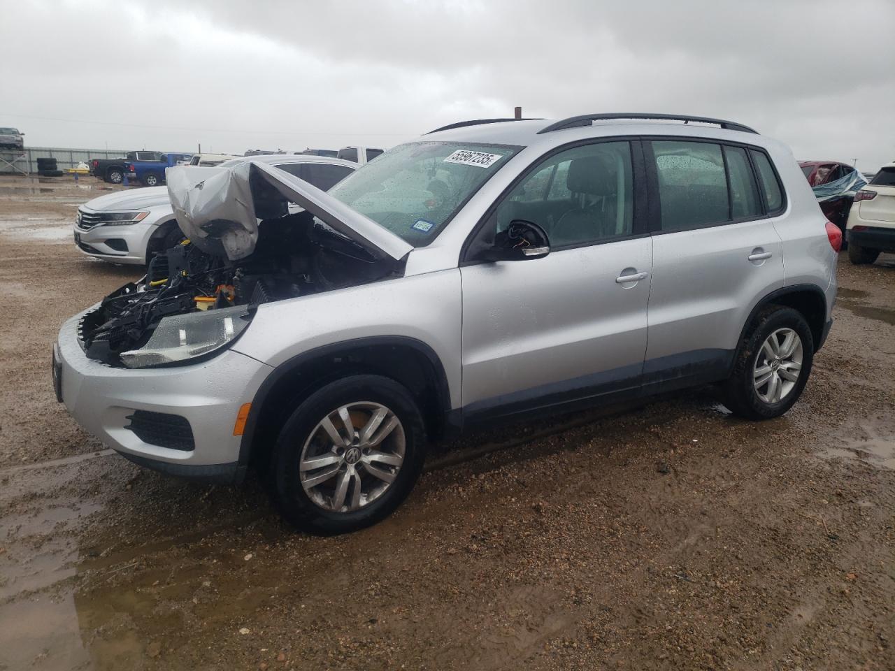 2016 Volkswagen Tiguan S zu verkaufen in Amarillo, TX - Front End