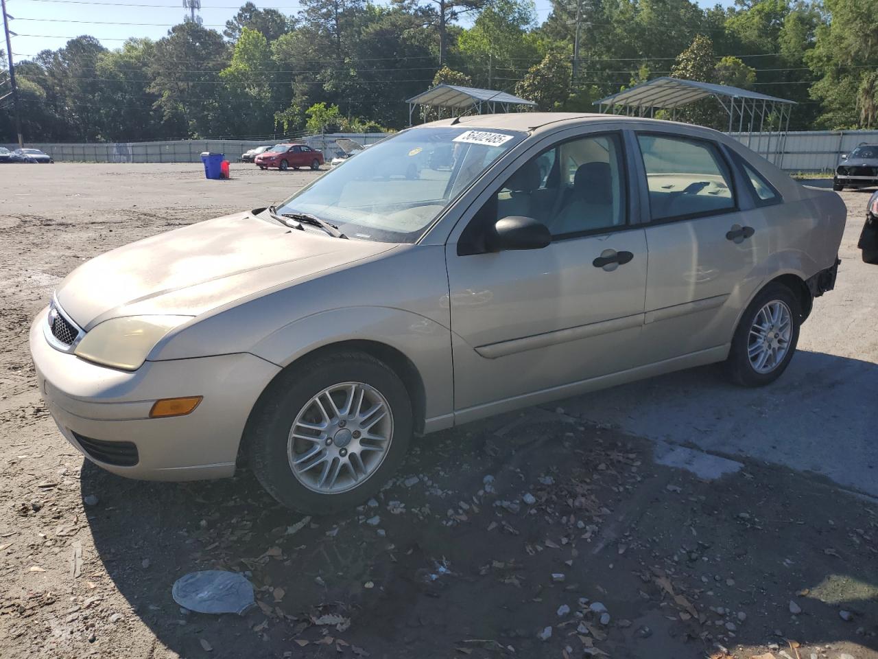 2007 Ford Focus Zx4 იყიდება Savannah-ში, GA - Rear End