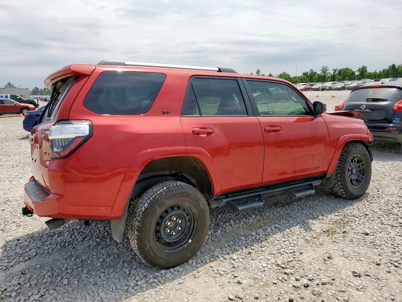  TOYOTA 4RUNNER 2022 Czerwony