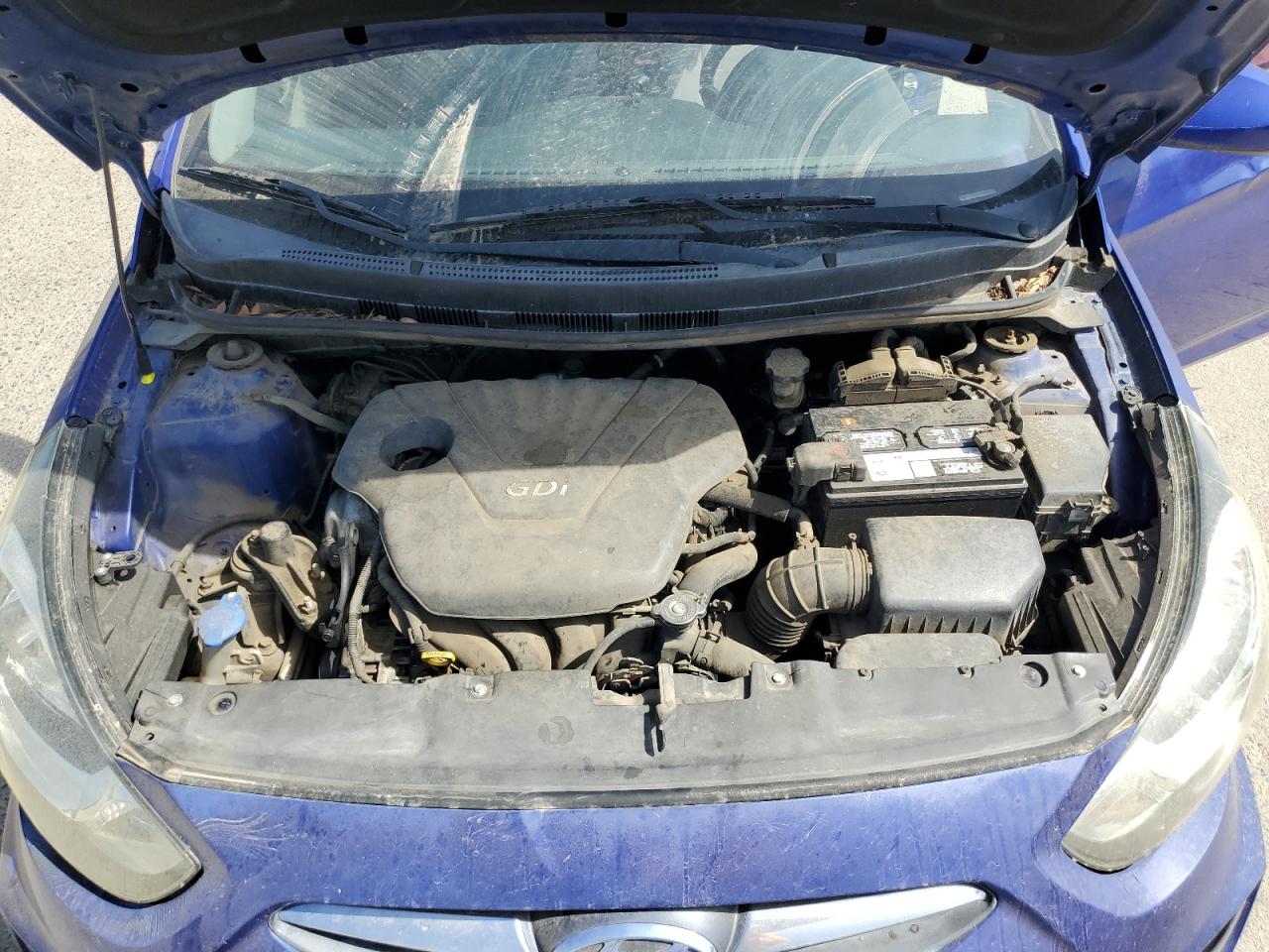 2012 Hyundai Accent Gls VIN: KMHCT4AE4CU233751 Lot: 57184825