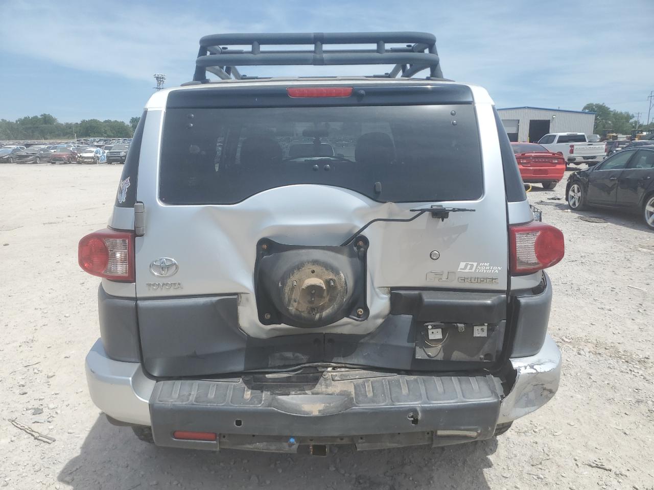 2008 Toyota Fj Cruiser VIN: JTEBU11F38K019871 Lot: 56573795