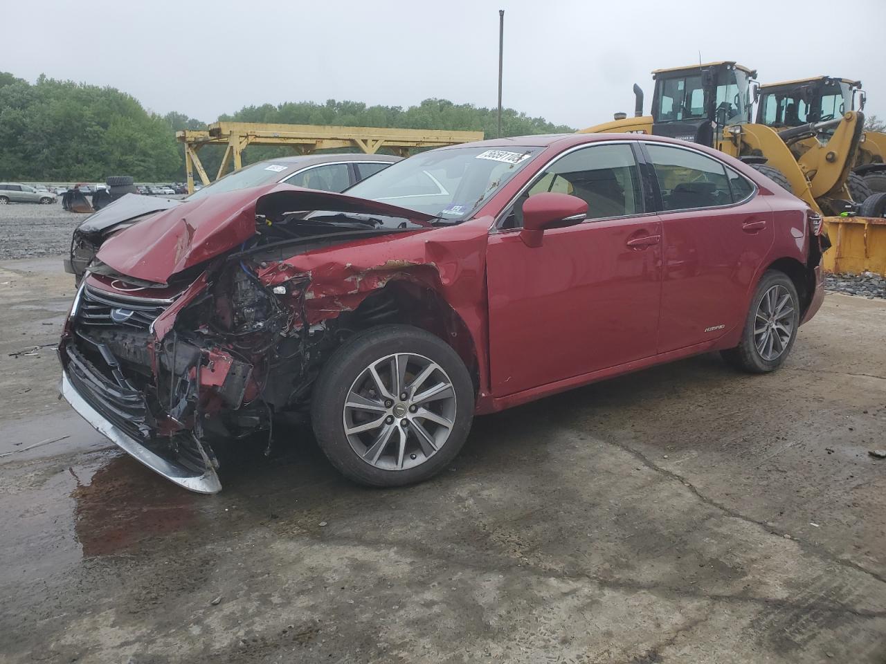 2016 Lexus Es 300H იყიდება Windsor-ში, NJ - Front End