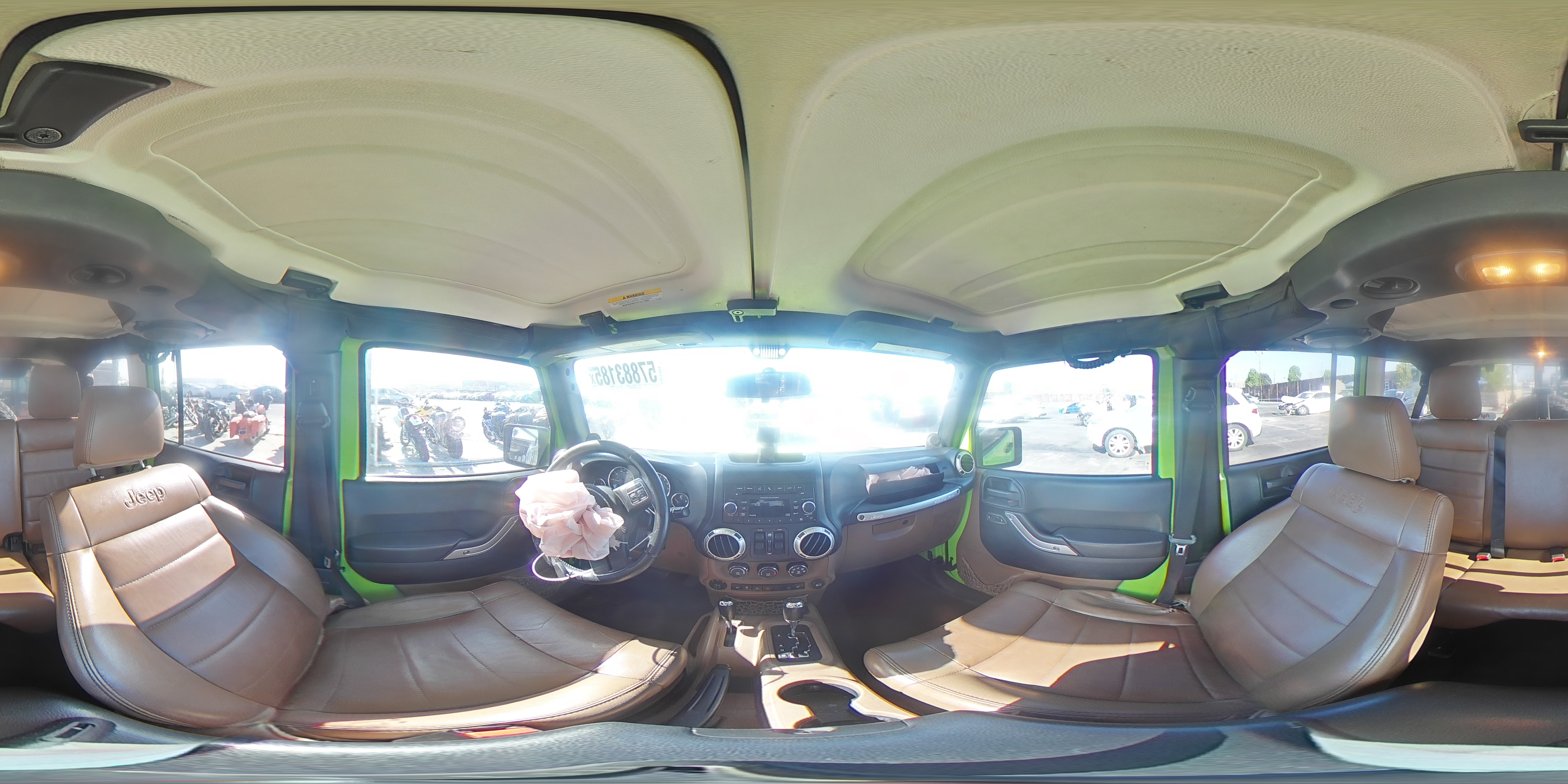 2012 Jeep Wrangler Unlimited Sahara VIN: 1C4BJWEG7CL236534 Lot: 57883185