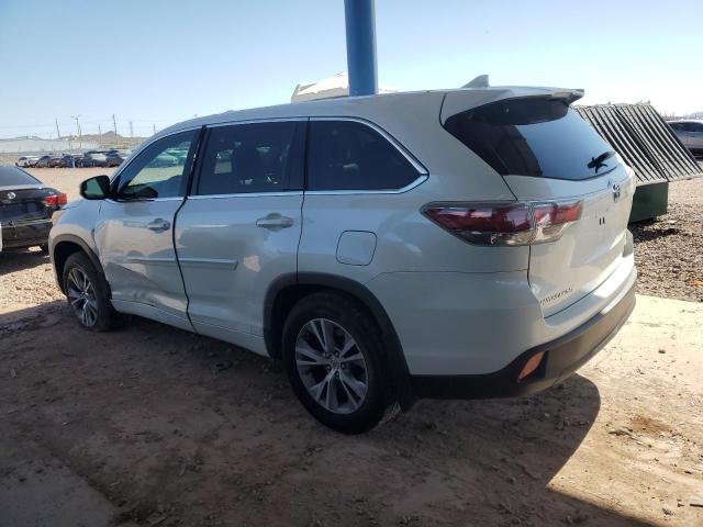  TOYOTA HIGHLANDER 2014 Белы