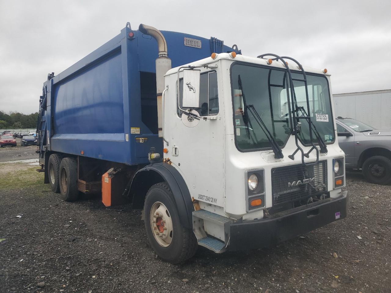 2007 Mack Mr600 Refuse Truck en Venta en Brookhaven, NY - Minor Dent/Scratches
