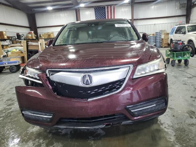 Parquets ACURA MDX 2016 Burgundy