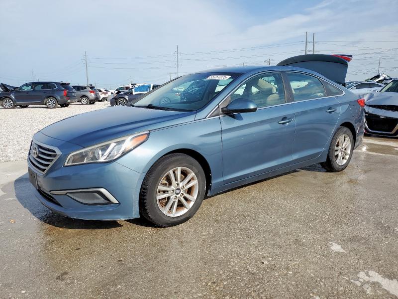 HYUNDAI SONATA 2016 Blue
