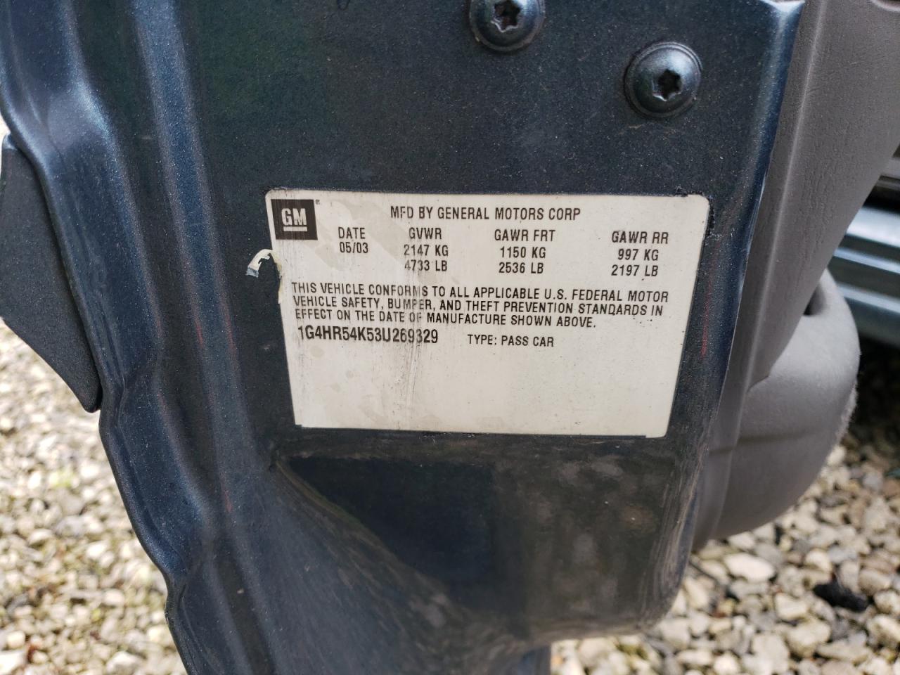 2002 Buick Lesabre Custom VIN: 1G4HP54K624194340 Lot: 56418775