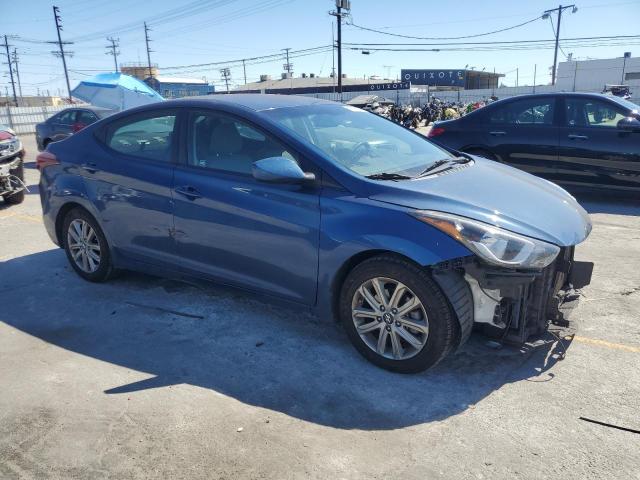  HYUNDAI ELANTRA 2016 Granatowy