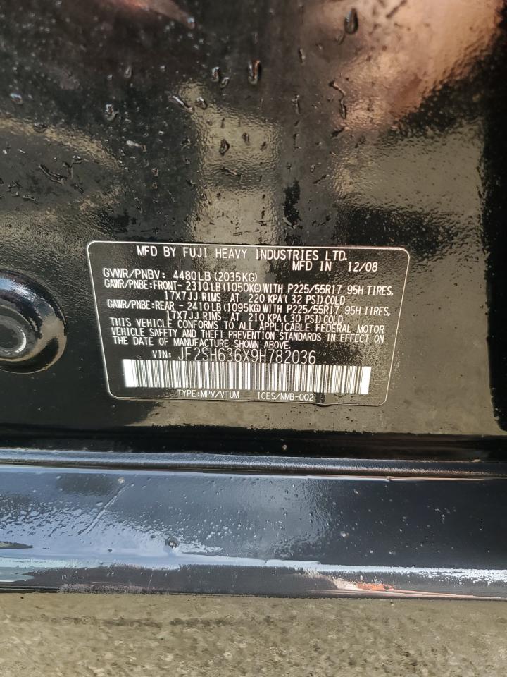 2009 Subaru Forester 2.5X Premium VIN: JF2SH636X9H782036 Lot: 56626945