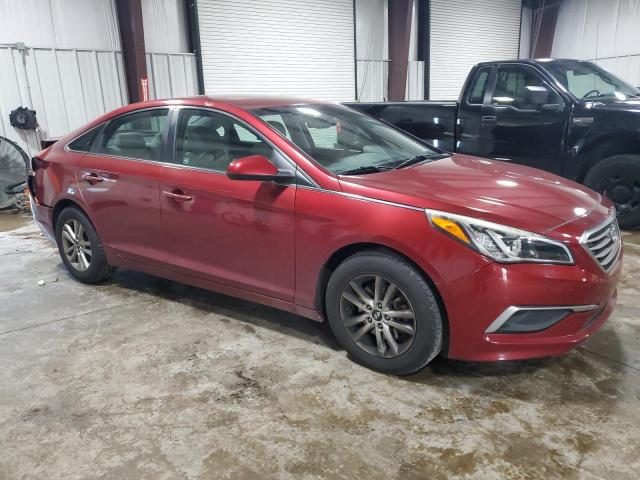  HYUNDAI SONATA 2016 Червоний