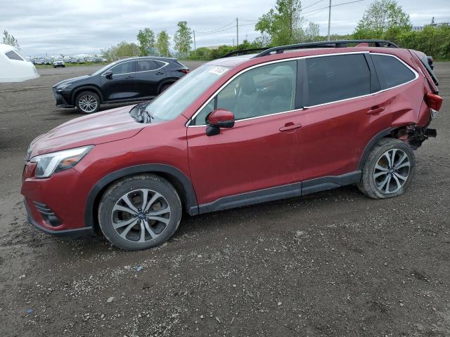 2022 SUBARU FORESTER LIMITED   for sale at Copart QC - MONTREAL
