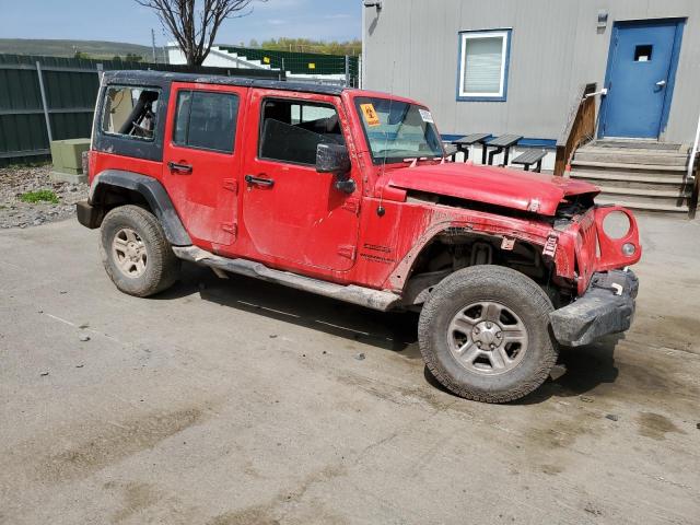  JEEP WRANGLER 2016 Red