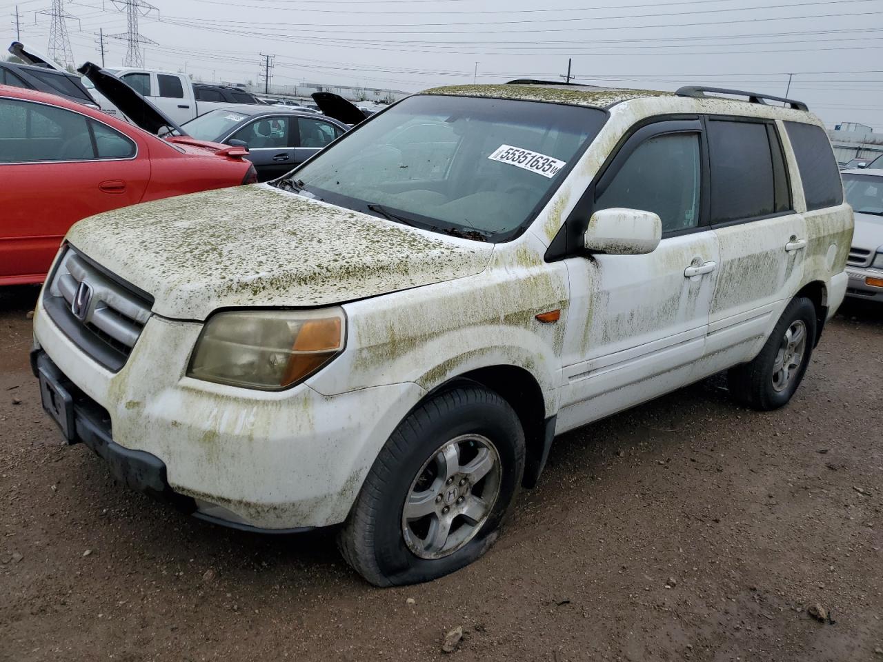 2008 Honda Pilot Exl იყიდება Elgin-ში, IL - Normal Wear