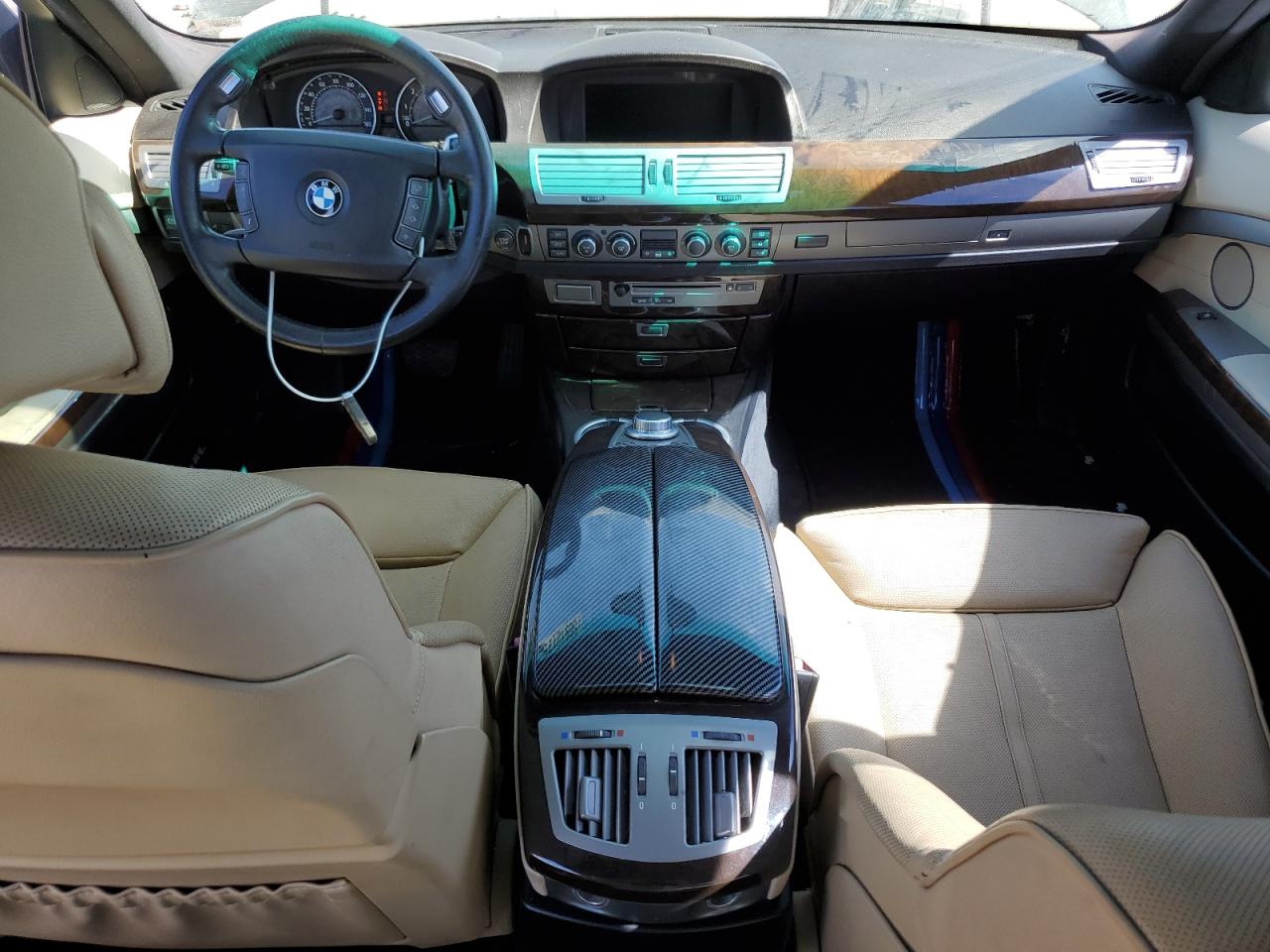 2007 BMW 750 VIN: WBAHN83547DT72175 Lot: 56912175